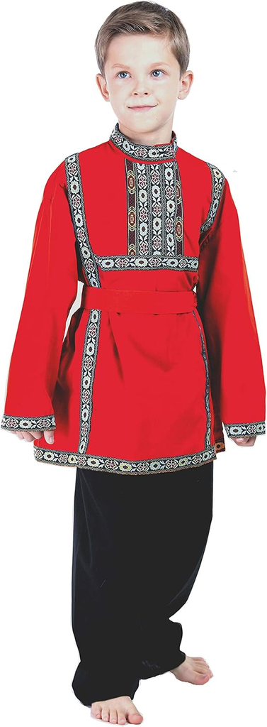 Rajasthani Red Dress For Boys