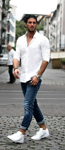 White Shirt For Men