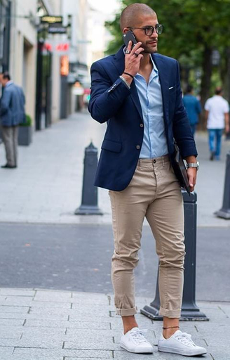 Bule Blazer For Men
