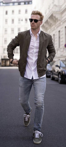 Gery Jacket For Men