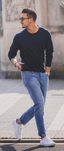 Black T-shirt For Men