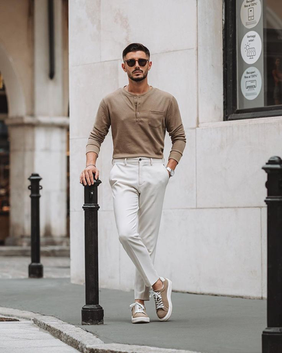 Brown Tshrit For Men