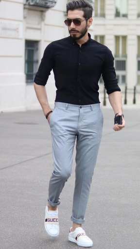 Black Shirt For Men