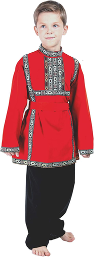 Rajasthani Red Dress For Boys