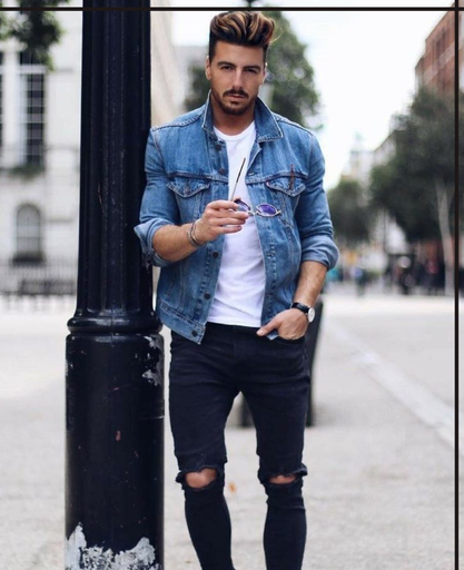 Blue Classy Shirt For Men