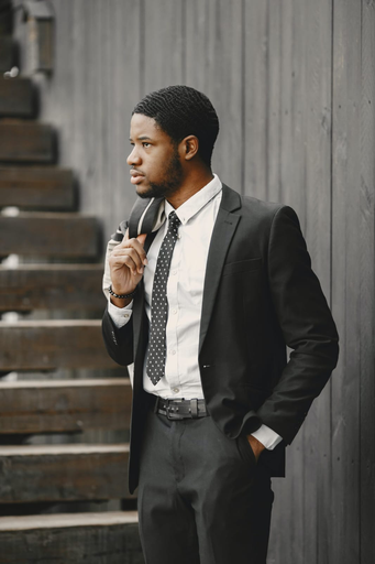 Black Blazer And Pant For Men
