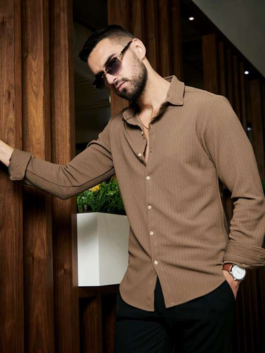 Brown Shirt For Men