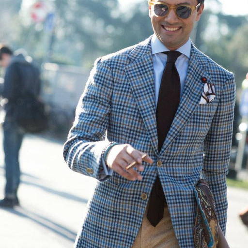 Grey Check Shirt For Men