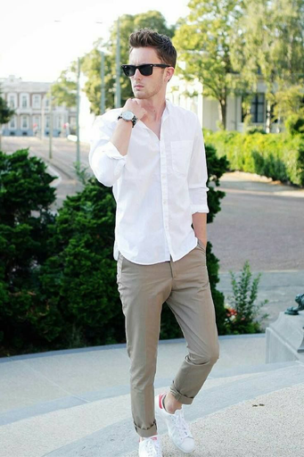 White Shirt For Men