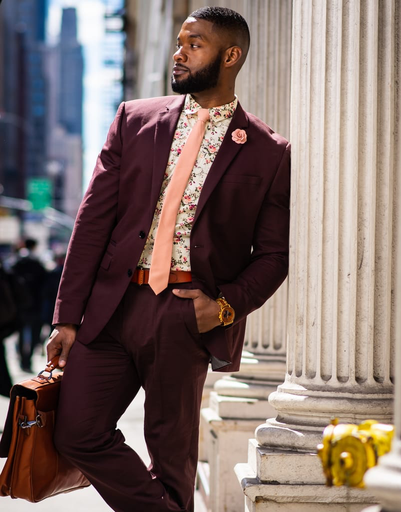 Red Blazer And Pant Combo For Men