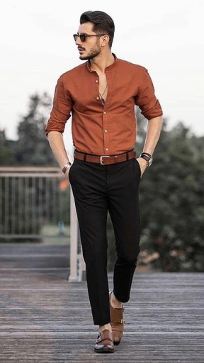 Brown Shirt For Men